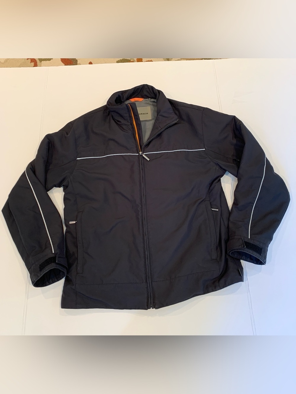 Y2K Bachrach Outerwear Jacket Men’s Large Black Techwear Full Zip Jacket